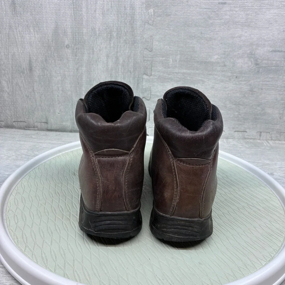 Vintage La Sportiva Skywalk Hiking Mountaineer Boots Mens 43 Brown Leather Italy
